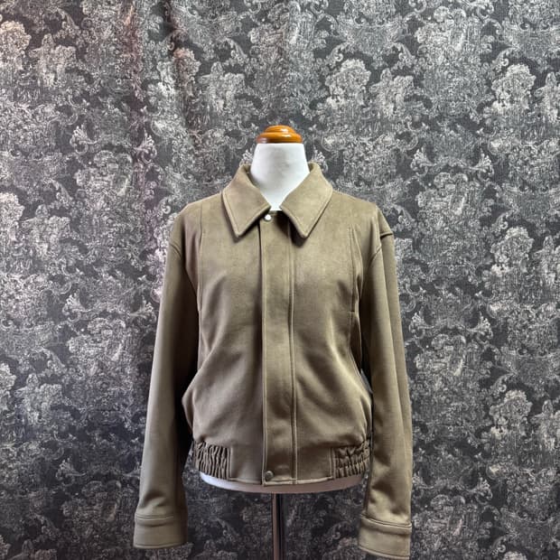 marspeople 크롭 스웨이드 자켓