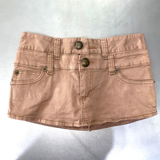 GARULA 레이어드 버튼 스커트팬츠 오네갸루 세실맥비 y2k