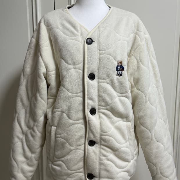 예일 퀄팅 결량 패딩 점퍼