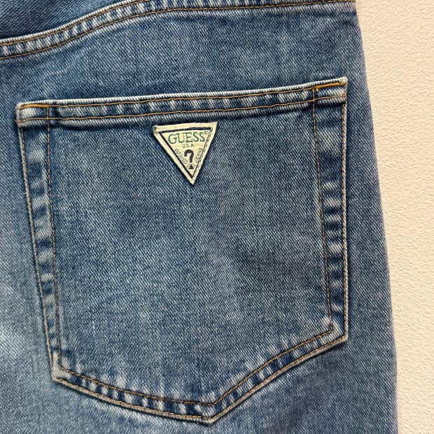 90s Guess Green Label(34, Made In Japan)