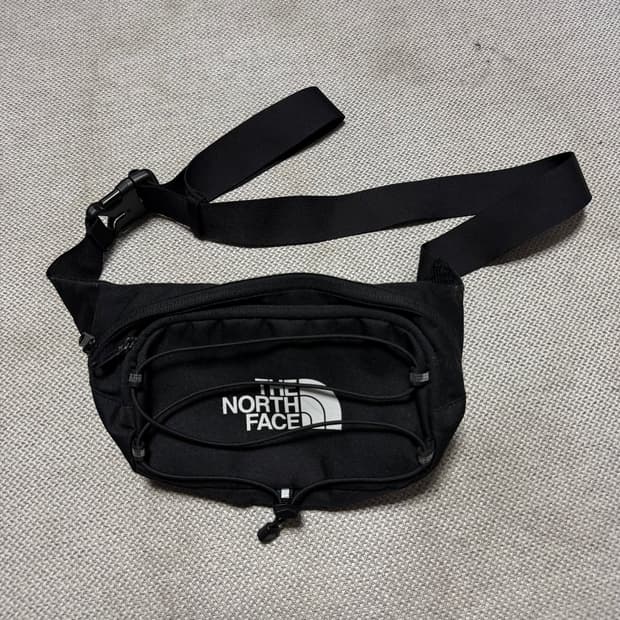 노스페이스 화이트라벨 블랙 웨이스트백