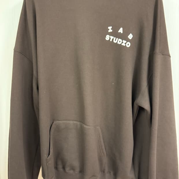 [2XL] 아이앱 후드 브라운