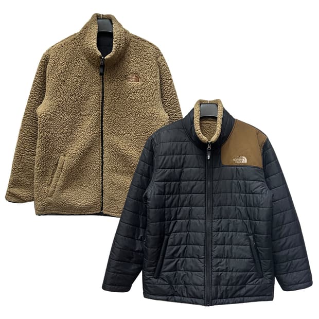 노스페이스 화이트라벨 포조2 리버시블 플리스 패딩 자켓 105