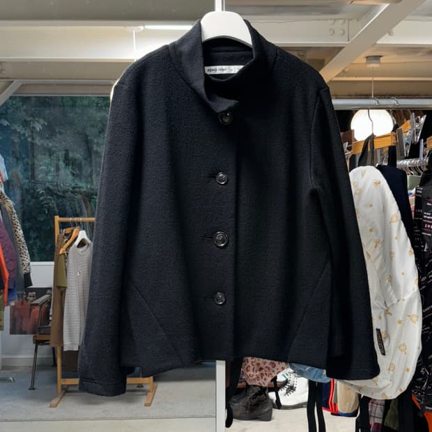 케이코 키시 울 숏코트