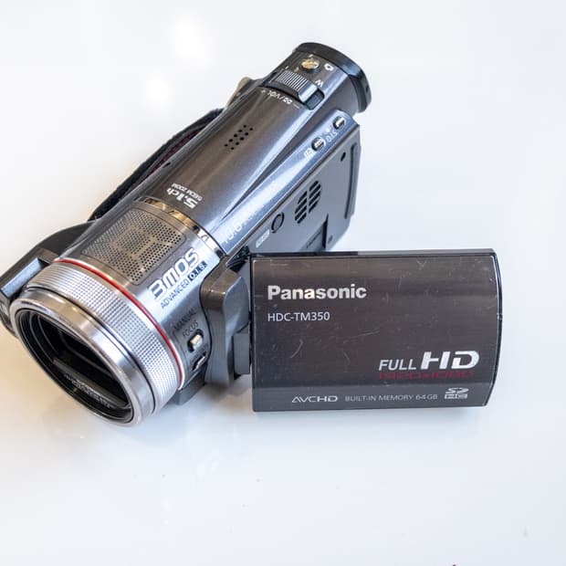 Panasonic HDC-TM350 / 빈티지 디지털 캠코더