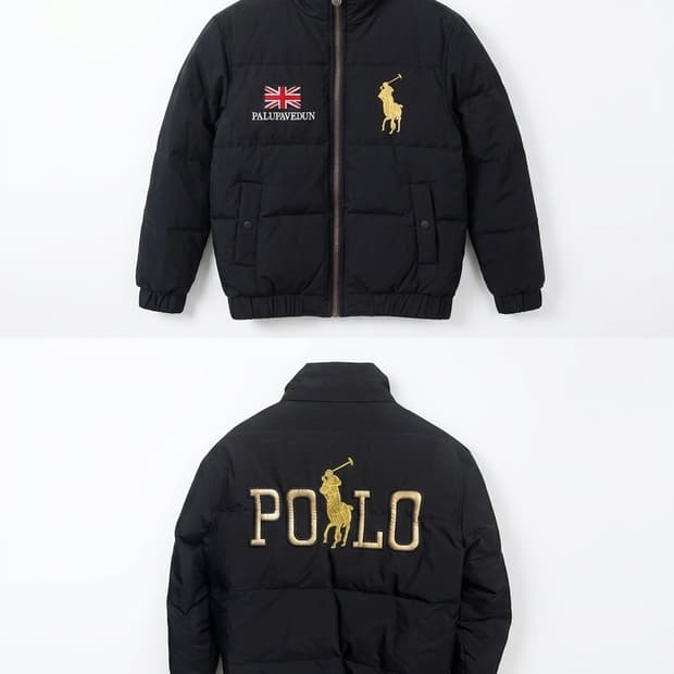 빈티지 폴로맛 패딩