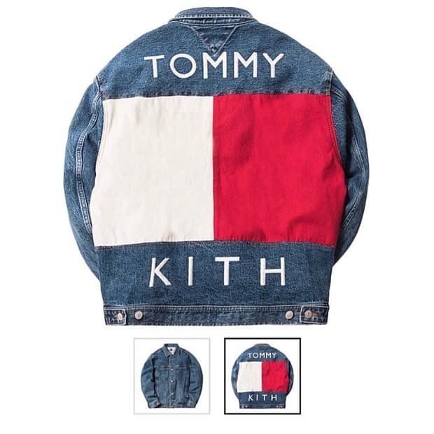 타미 키스 청자켓 toomy x kith 데님 자켓