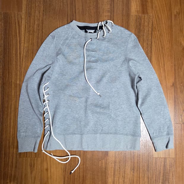 Craig Green 그레이 레이스업 맨투맨 티셔츠