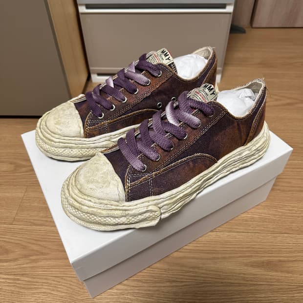 [46] 미하라 야스히로 피터슨23 OG 워시드 데님 퍼플