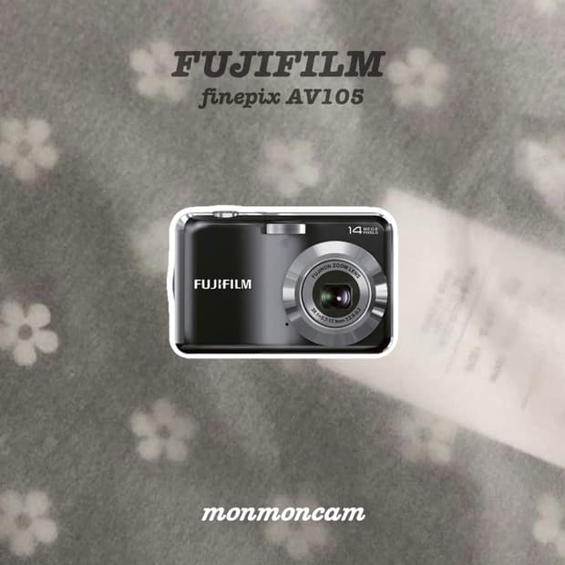 후지필름 파인픽스 av105 블랙 디카 finepix