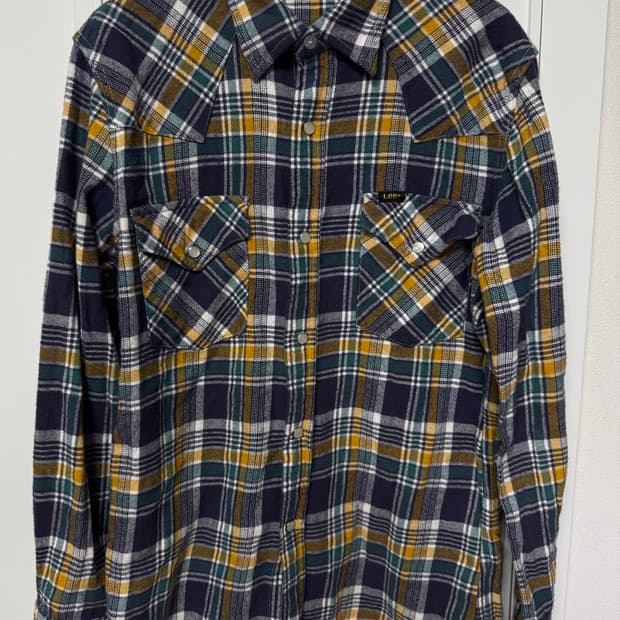 90s lee 플란넬 셔츠