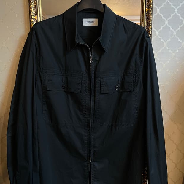 르메르 코튼 셔츠 블루종