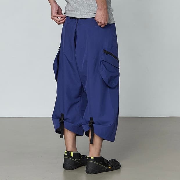 산산기어 유틸리티 카고 팬츠 블루