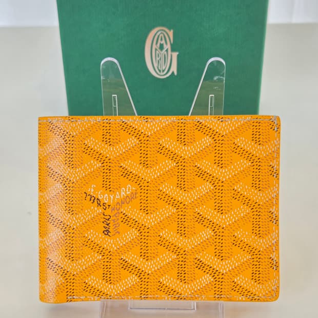 고야드 빅투와르 반지갑 옐로우