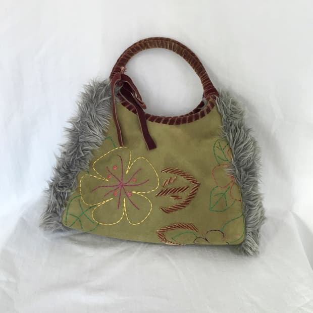 Furry Swade texture Tote Bag