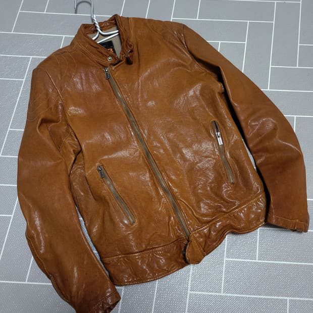 Y-3 램스킨 가죽자켓 M