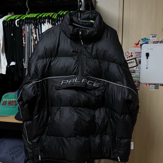 [L] 23ss 팔라스 퍼텍스 P90 아노락 푸퍼 자켓 블랙