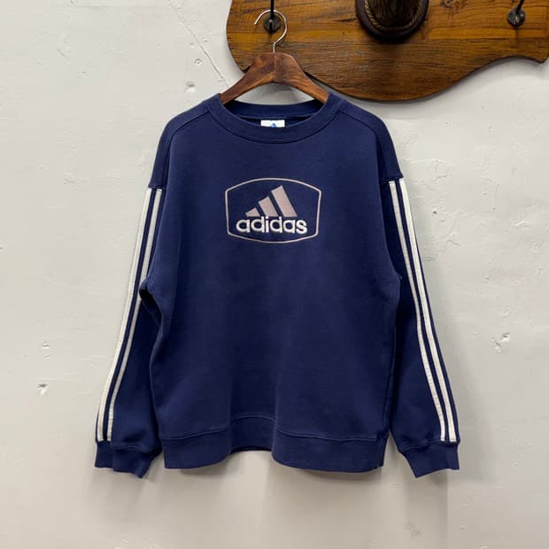 Adidas 3-Stripes Patch Logo Sweatshirt