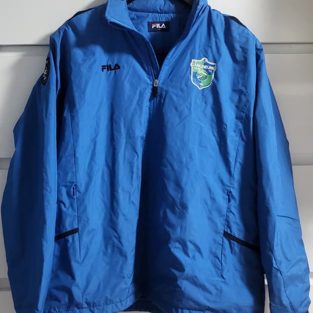 FILA 휠라 FC강릉 올드점퍼 바람막이 선수용