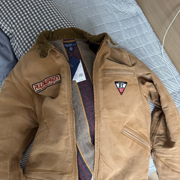 폴로 캔버스 워크자켓 l사이즈