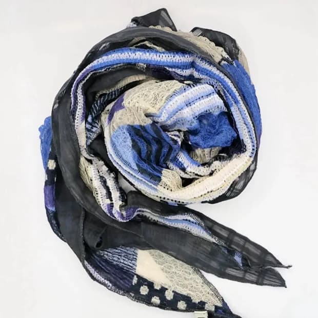 코이세이오 스카프 블루+ 노트