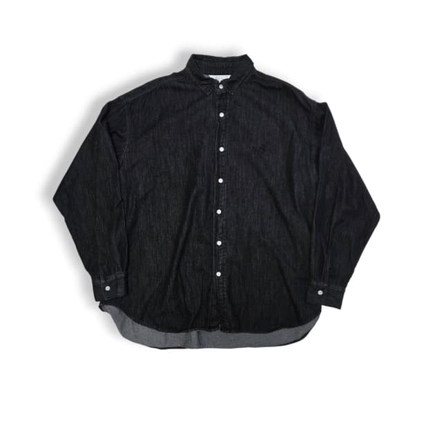 라퍼지스토어 블랙 데님 셔츠