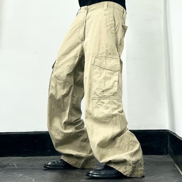 리바이스 루즈핏 와이드 카고 팬츠