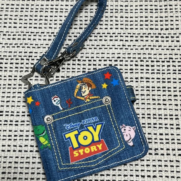 토이스토리 데님 지갑