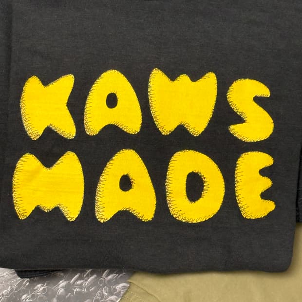 Human Made x Kaws T-Shirt Black