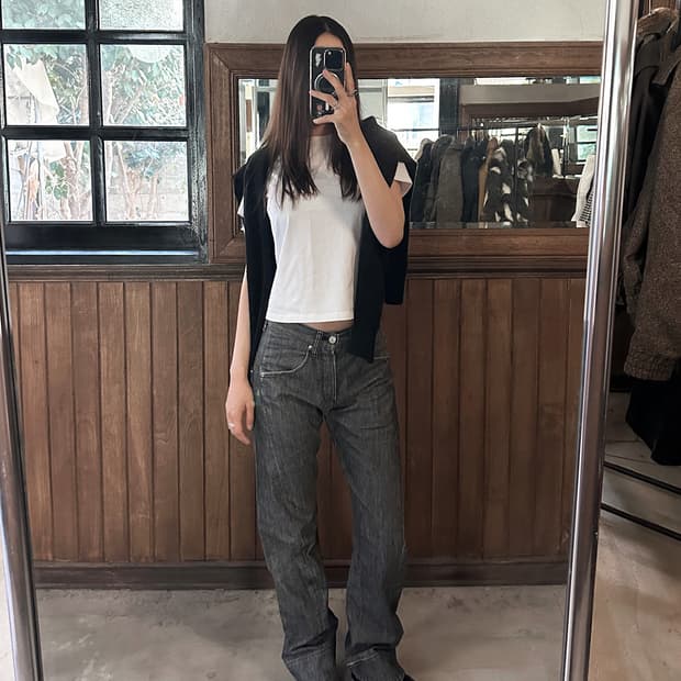 LEVI'S engineered regular black w28