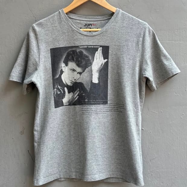 David bowie heroes tee
