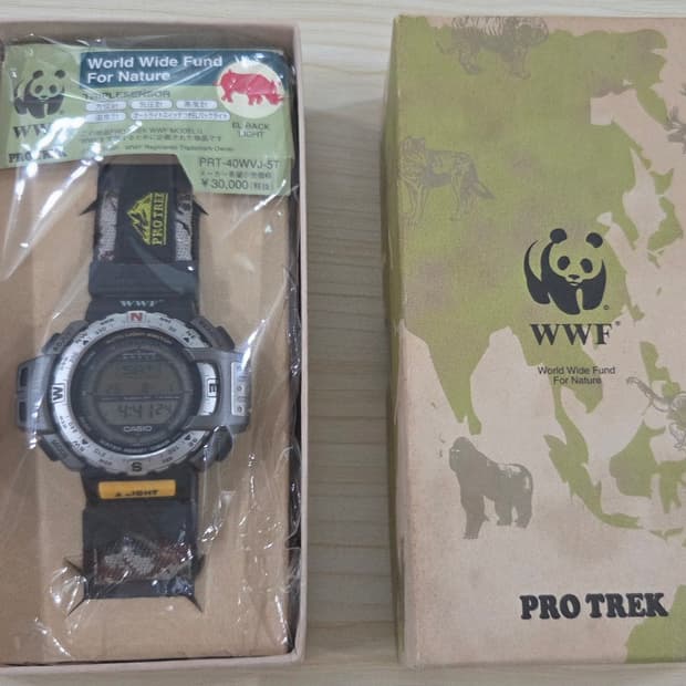 [초레어]카시오 PRT-50WWJ WWF 미개봉 새상품