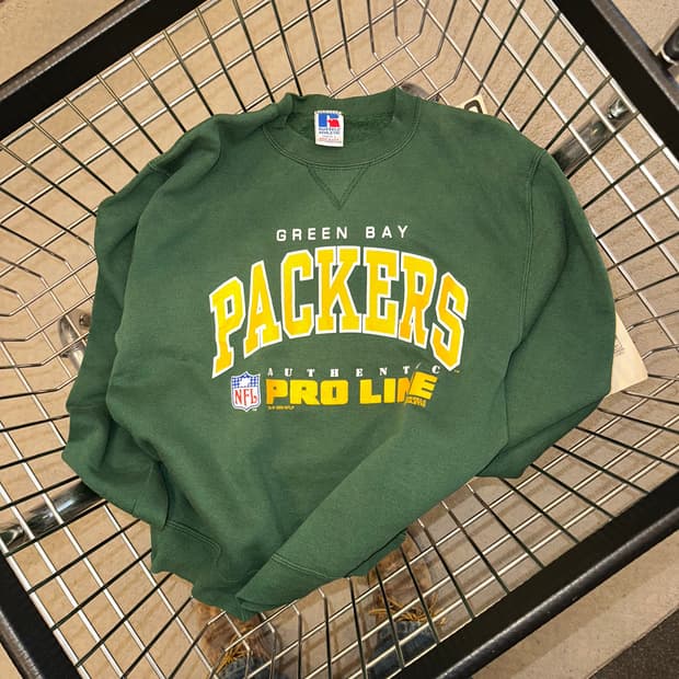 90’s Russell Athletic Packers Sweatshirt