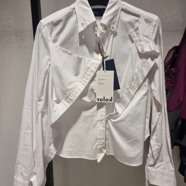 kolor 컬러 블라우스 2사이즈  새상품