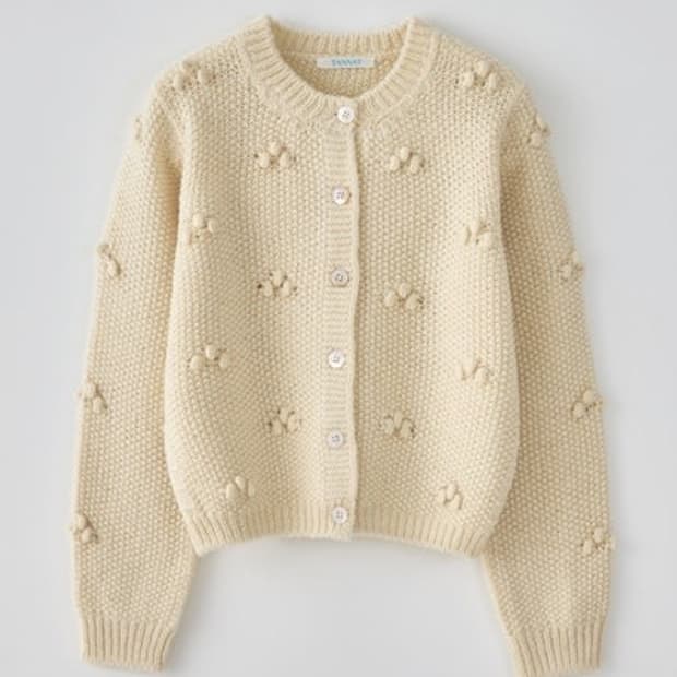 타낫 미티포 버튼 가디건