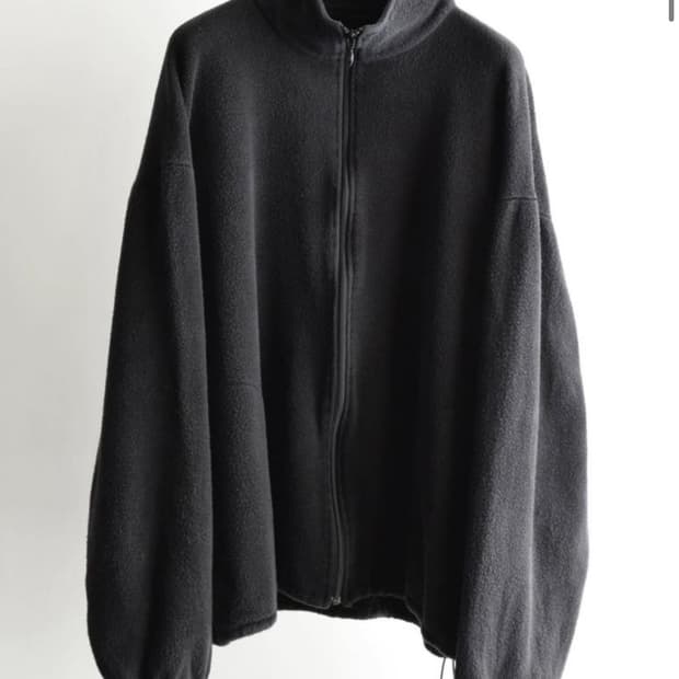 [2] 26ss 코모리 실크 플리스 후리스 자켓 