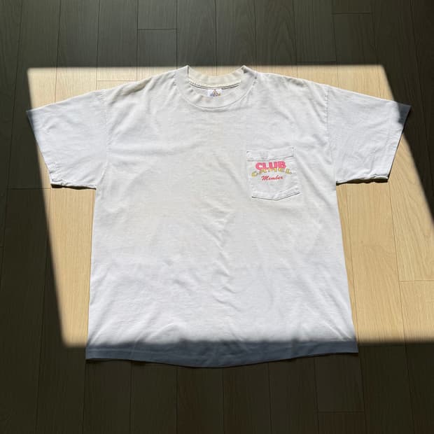 카멜 90s Camel 클럽 멤버스 프로모 빈티지 포켓 티셔츠2