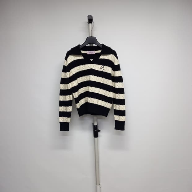 로라로라 춘추동 루즈핏 숏 니트 F 33-55