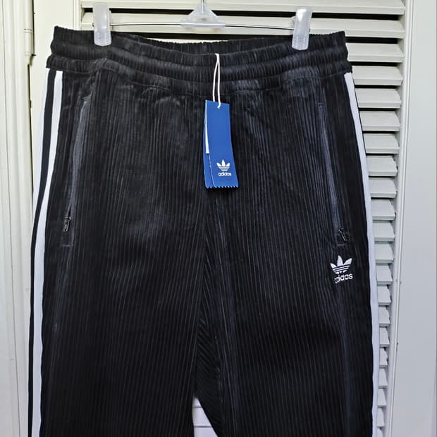 새거 XL 아디다스 코듀로이 조거팬츠