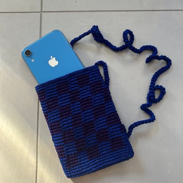 CHECKERED FLAG BAG 체크무늬 가방