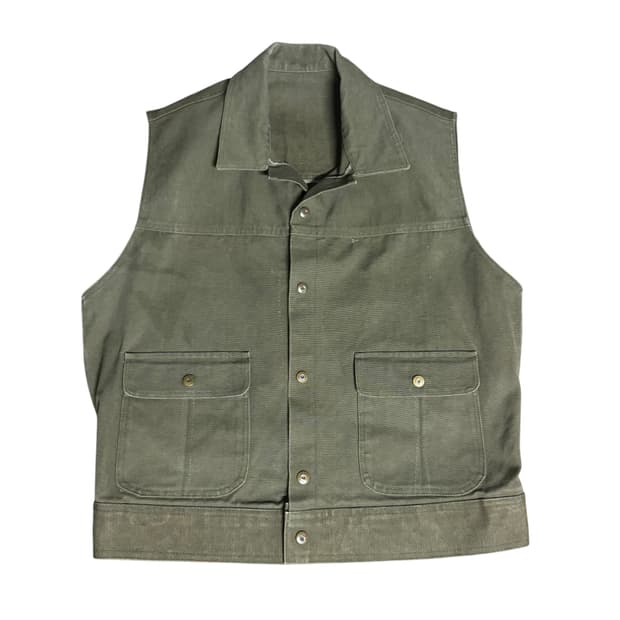 1957 U.S. Army Duck Canvas Rework Vest
