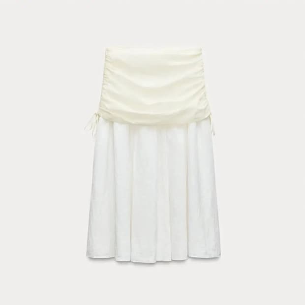 자라 콤비스커트 xs (황금사이즈)