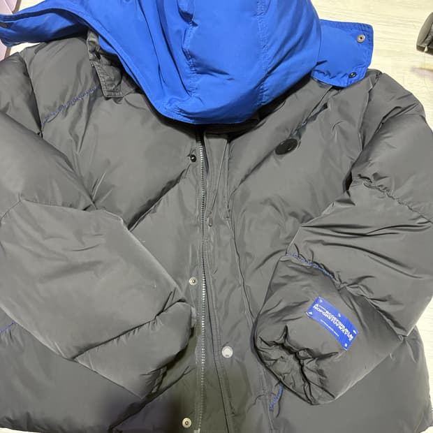 자라 아더에러 오버사이즈 패딩 자켓 그레이 자더에러 S