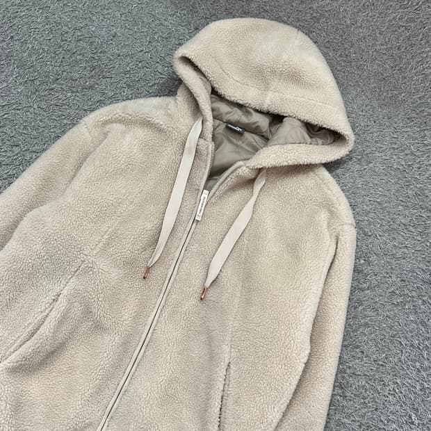 [100] 푸마 양털 후드집업