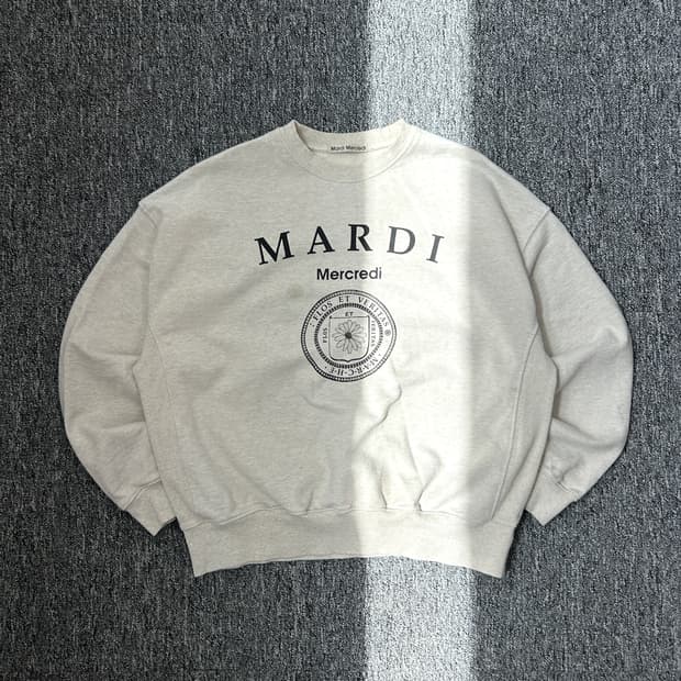 마르디 메크르디 멜란지 스웻셔츠