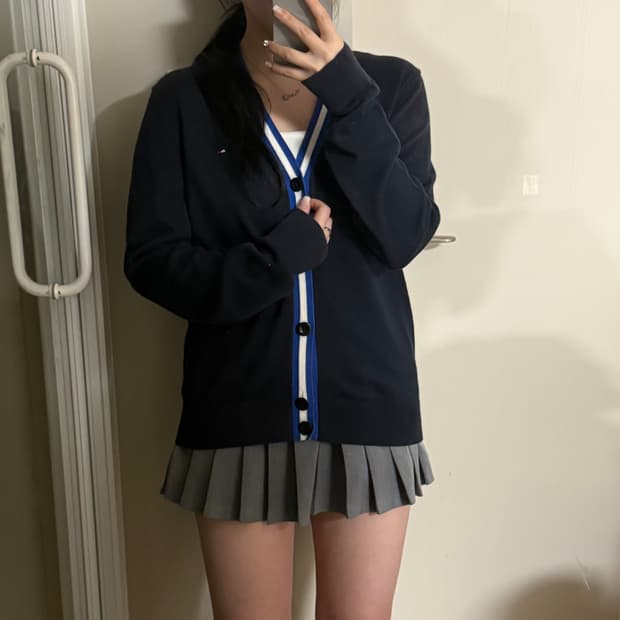 타미힐피거 가디건