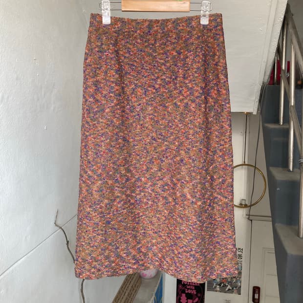 미쏘니 style 미디 레이어드 스커트