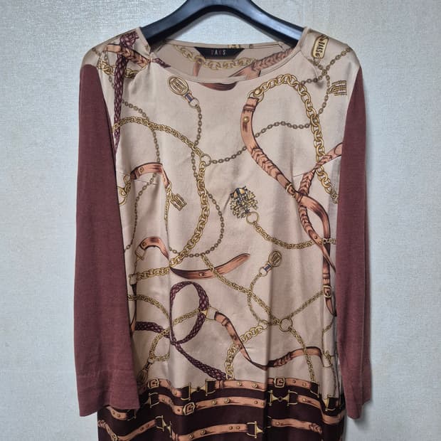 닥스 실크 혼방 블라우스