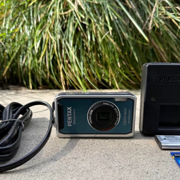 (작례o) PENTAX Optio W60 펜탁스 워터프루프 방수 디카