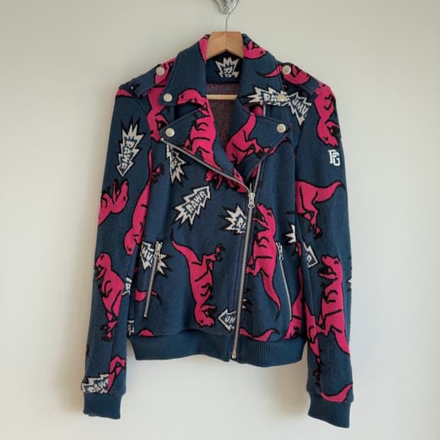 PEARLY GATES 사우루스 울 라이더자켓(JAPAN)